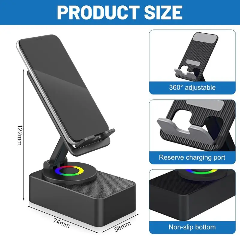 حامل الهاتف متعدد الوظائف