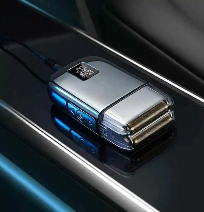 Shave Like a King – Gold Rechargeable Electric Razor for Men