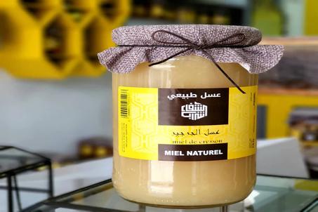 عسل الجرجير الأبيض الأصلي