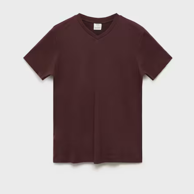 DARK RED T-SHIRT 