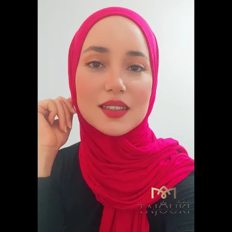 Hijab Modèle Simple  𝑪𝒆𝒓𝒊𝒔𝒆