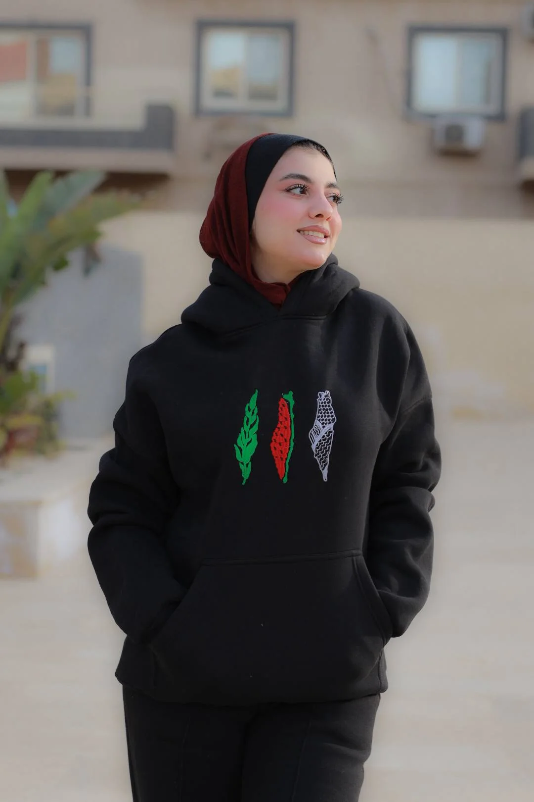 هوديات تطريز