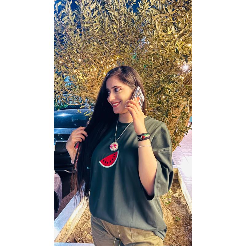 تيشيرت فلسطين حق ، والحق لا يزول