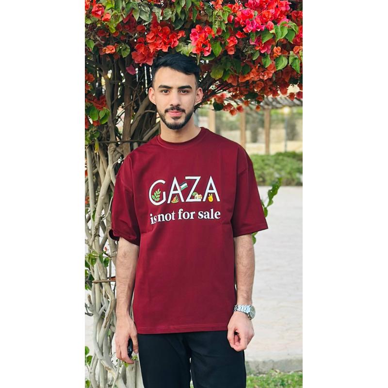 تيشيرت غزة مش للبيع