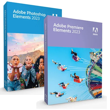 Adobe Photoshop & Premiere Elements 2023: For Windows Authentic Full Version - Lifetime License | Fast Email Delivery