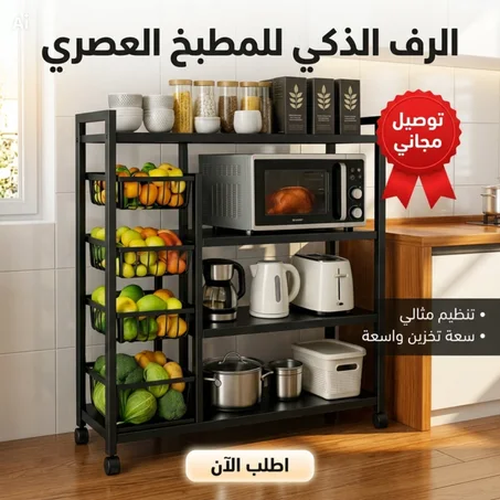 رف التخزين 4 شبكات