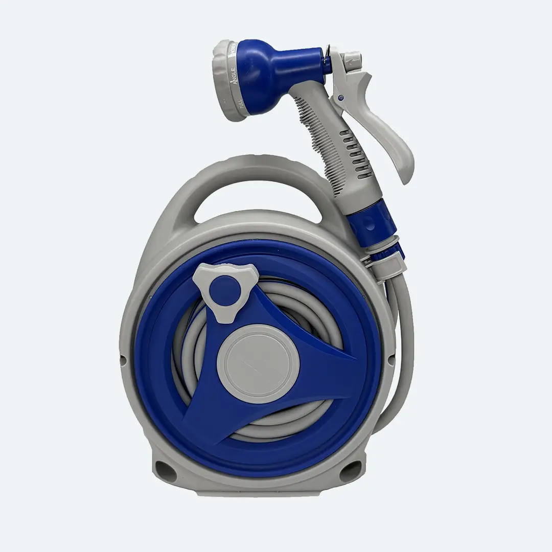 خرطوم ماء متنقل متعدد الاستخدامات بطول 15 متر