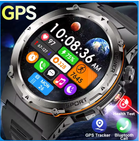 ساعة ذكية رياضية احترافية بنظام GPS للجنسين