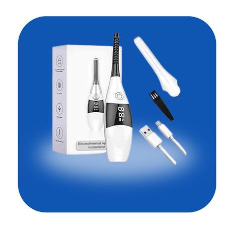 أداة تجعيد الرموش الكهربائي