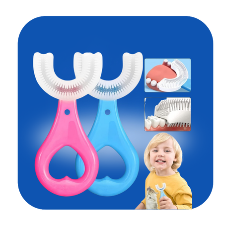 فرشاة أسنان للأطفال على شكل