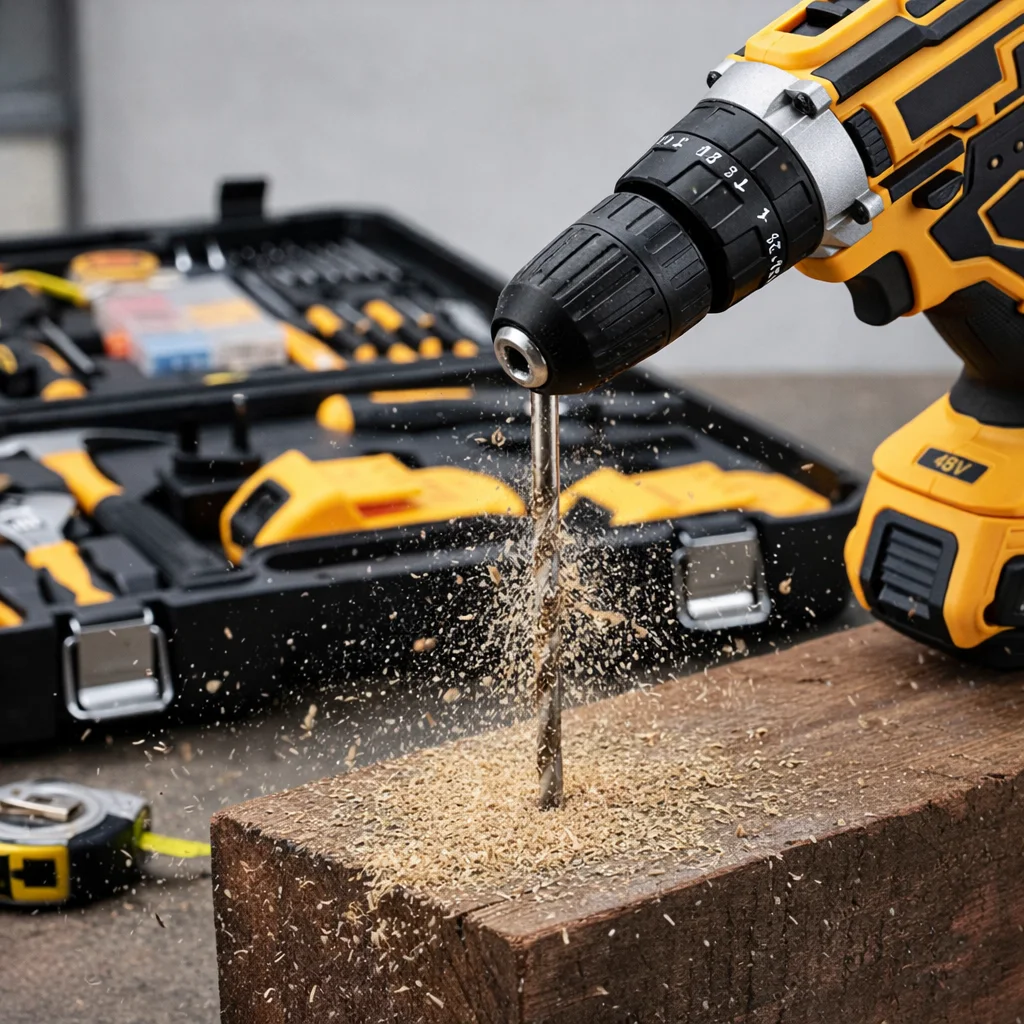 طقم المثقاب الاحترافي 48 فولت