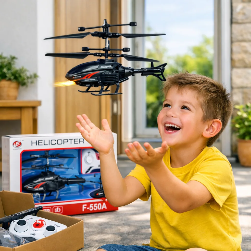 طائرة هليكوبتر تحكم عن بعد