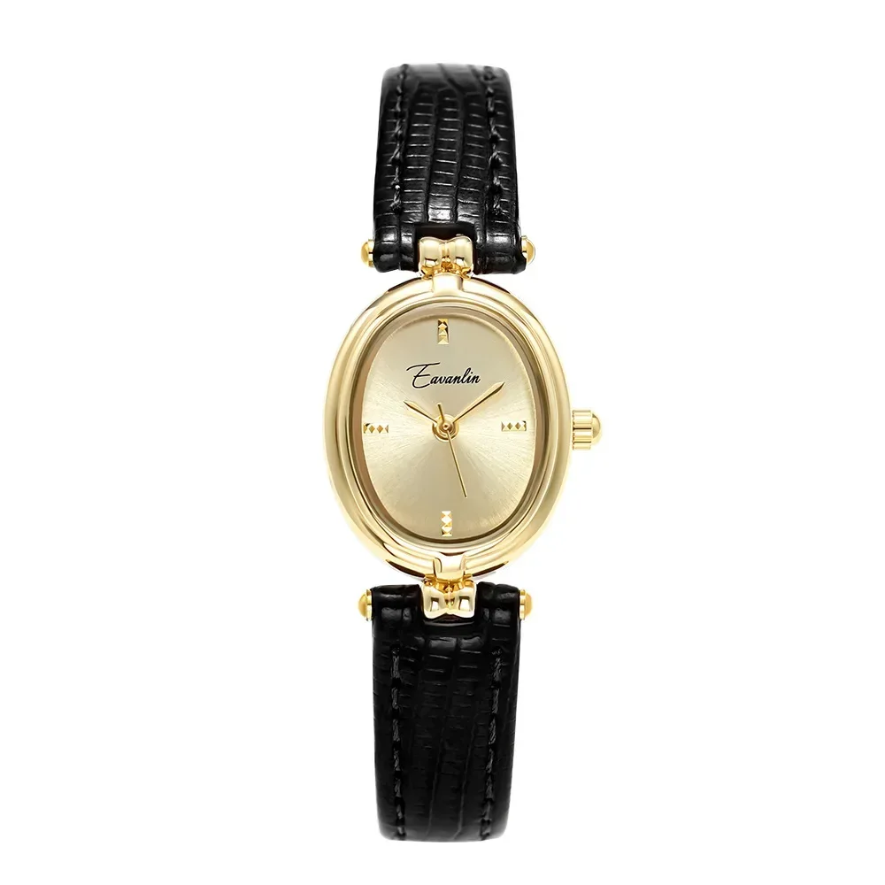 Vintage Women's Small Square Gold Quartz Watch