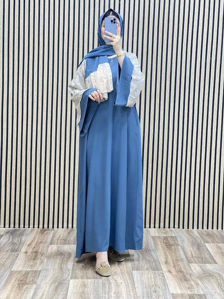 عباية بالشال كمام تليجة