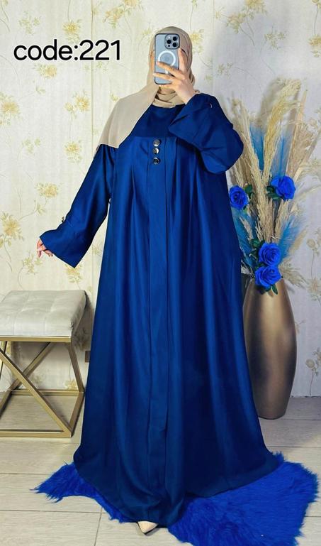 عباية طويلة  صدف