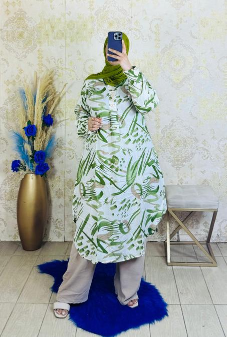 انصومبل بالسروال طويل 2 قطعة