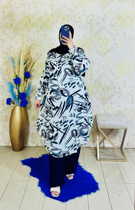 انصومبل بالسروال طويل 2 قطعة.