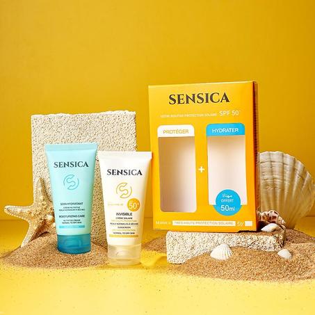 SENSICA Spf 50+ Invisible + Crème Hydratante 50 Ml