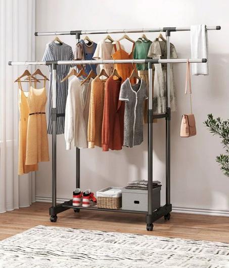 حمالة الملابس إثنان في واحد من الانوكس