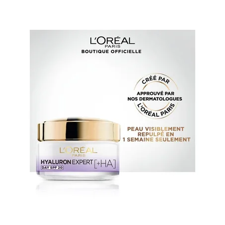 L'Oréal Paris Hyaluron Expert Soin Repulpant Hydratant - Jour SPF 20 - 50 ml