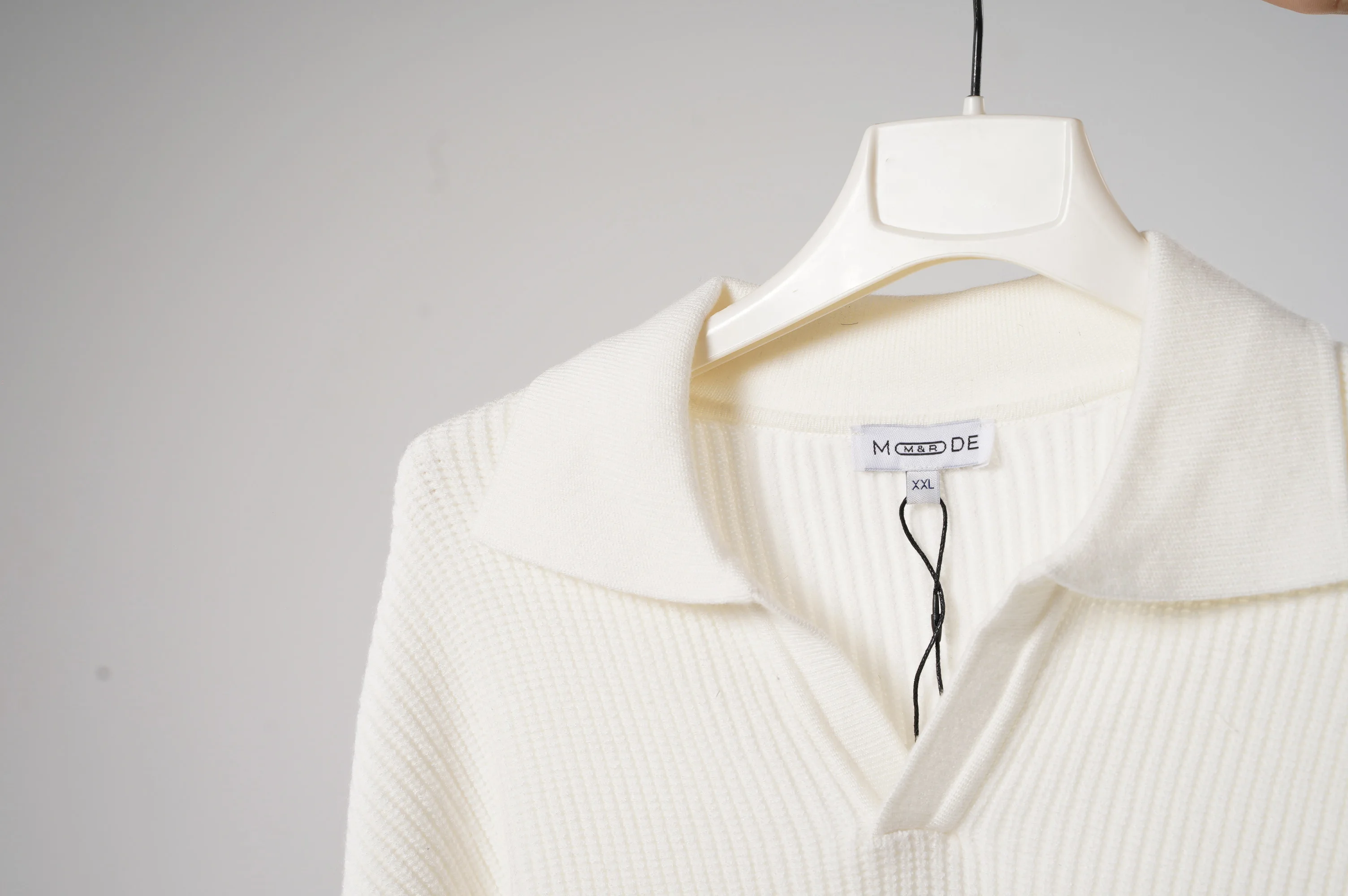 🚀 Future Youngs M&R : Le Polo Côtelé Crème (Unisexe)