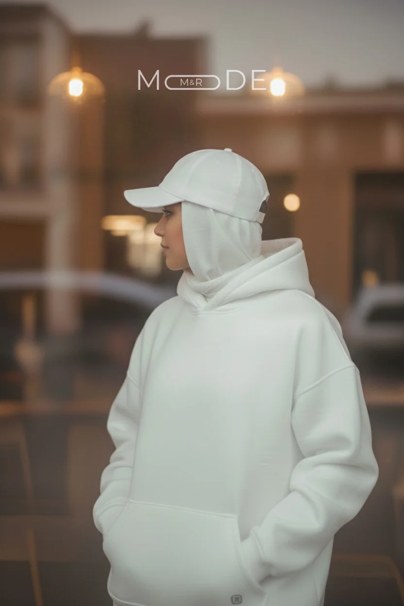 🤍 Pretty Lady M&R : Sweat à Capuche Essential