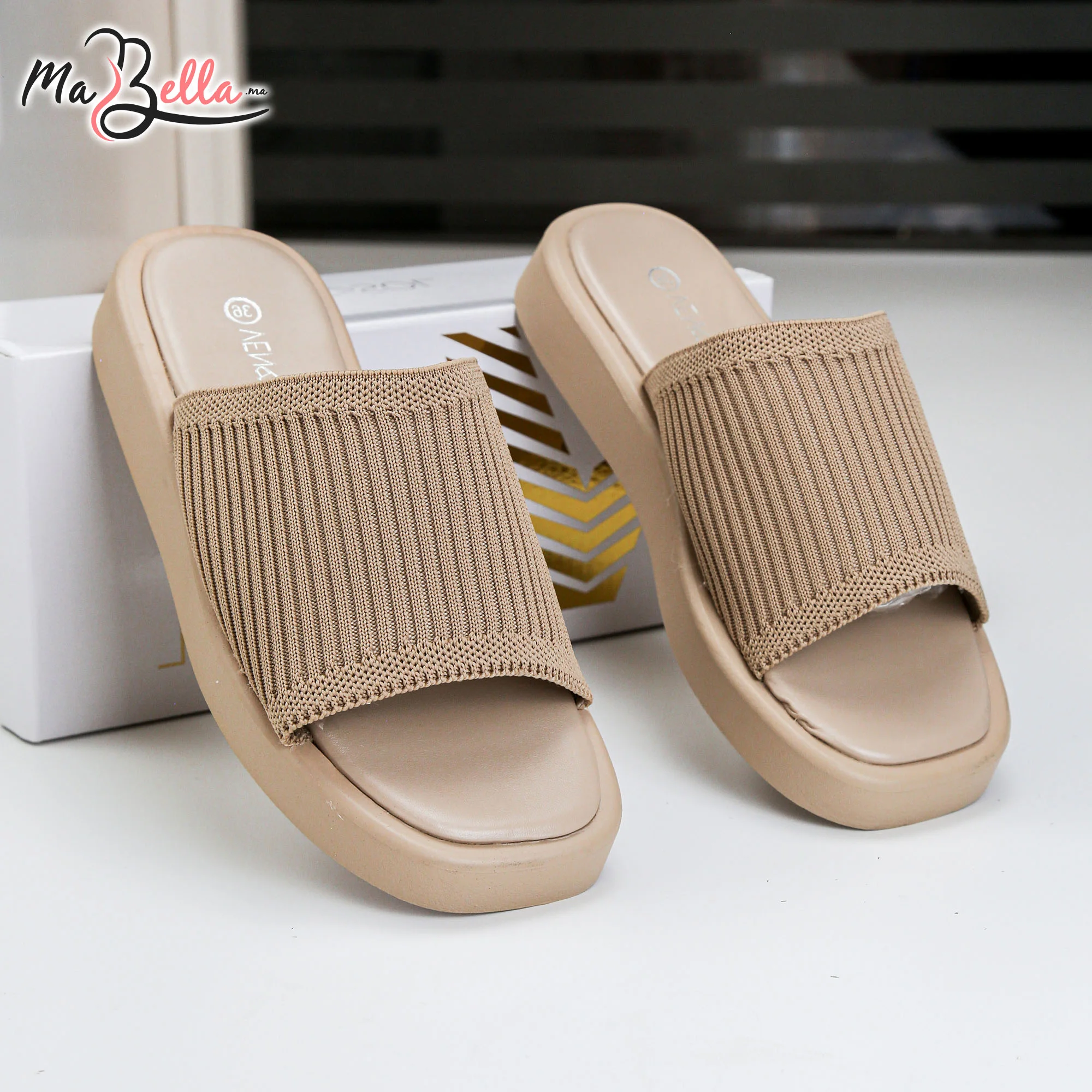 Sandale Plate - Kaki - TP-3878