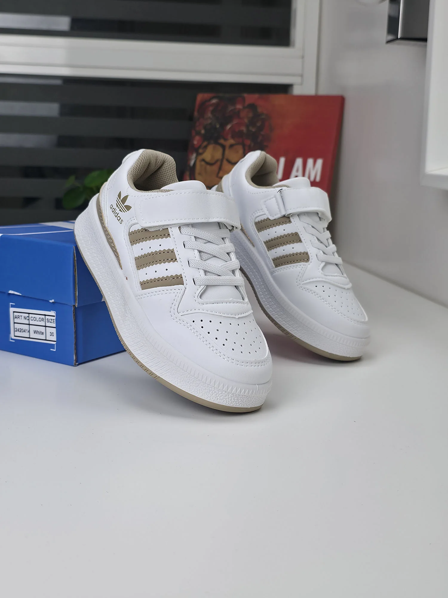 Baskets - Beige - AD-04