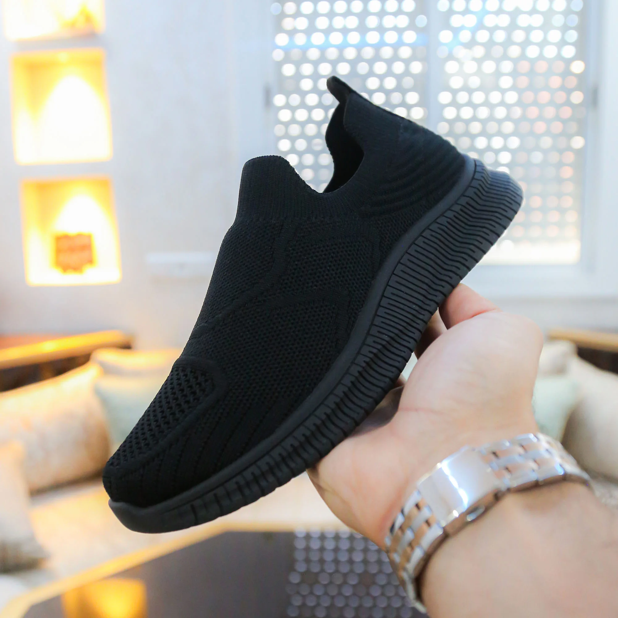 Baskets pour Femmes - Noir - OC-B9