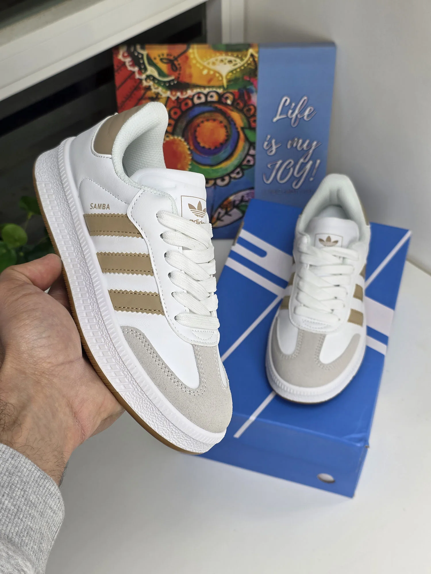 Baskets - Beige Foncé - SB-7