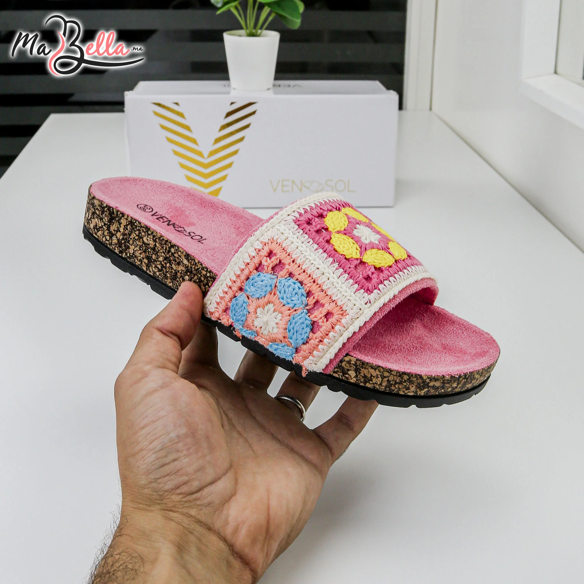 Sandale Plate - Rose - TC-3492