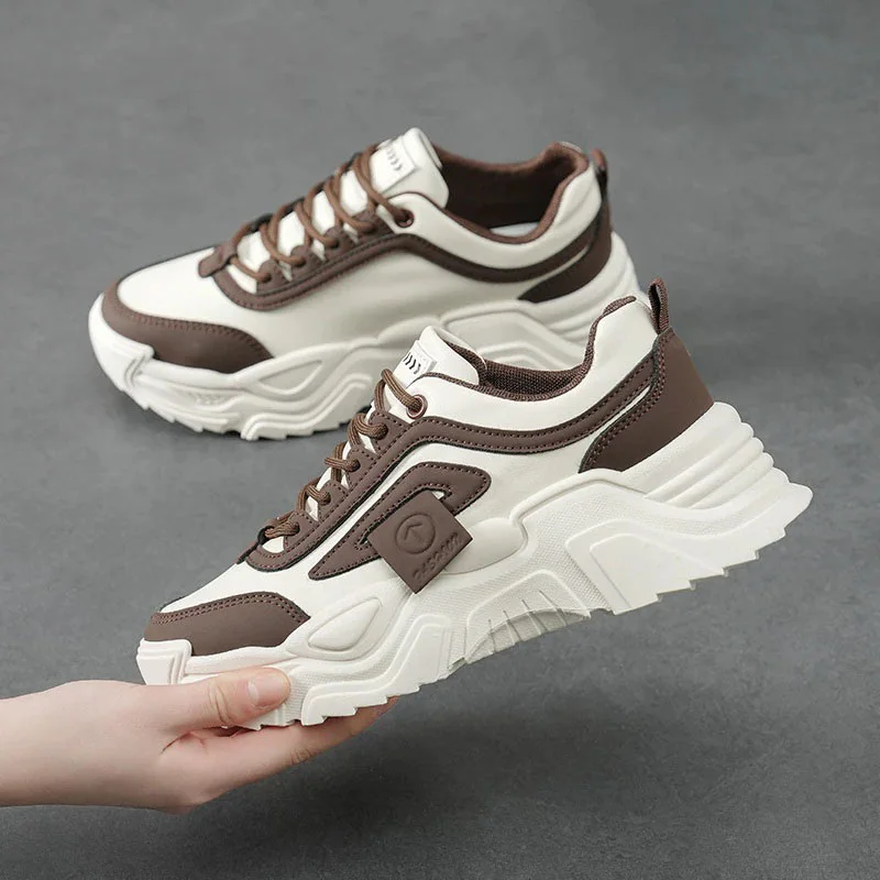 Baskets pour Femmes - Kaki - CK825