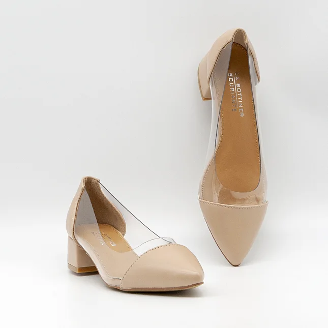 Escarpins Demi Talon - Beige - BFX6138