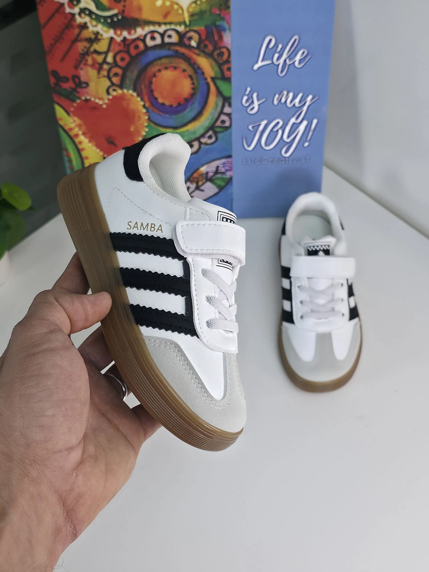 Baskets pour Enfants - Noir - L-5