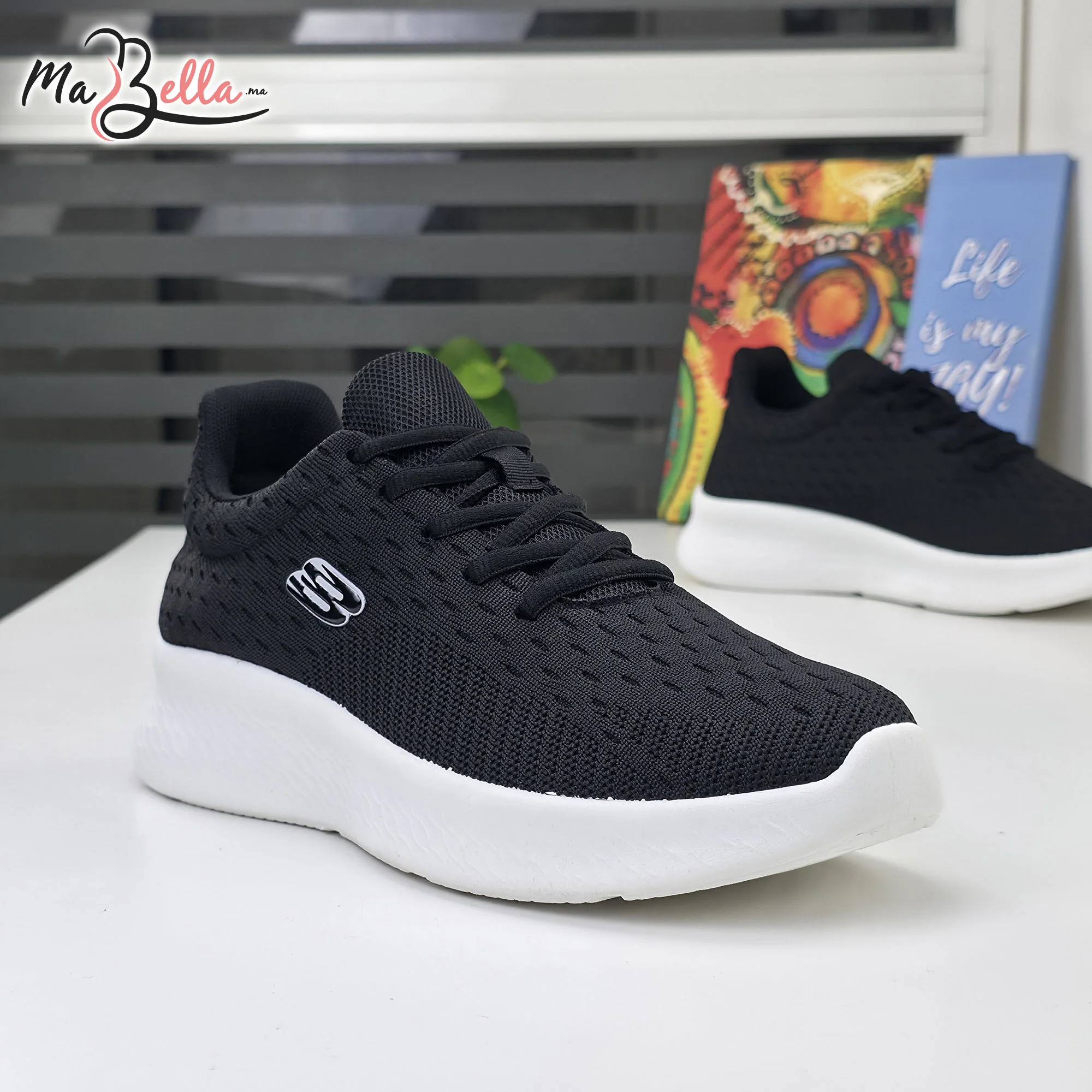 Baskets pour Hommes - Noir - OC-B10