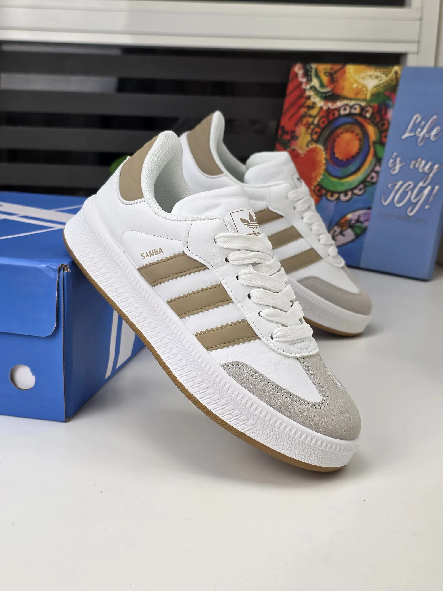 Baskets - Beige Foncé - SB-7