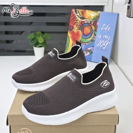 Baskets pour Femmes - Marron - OC-B8