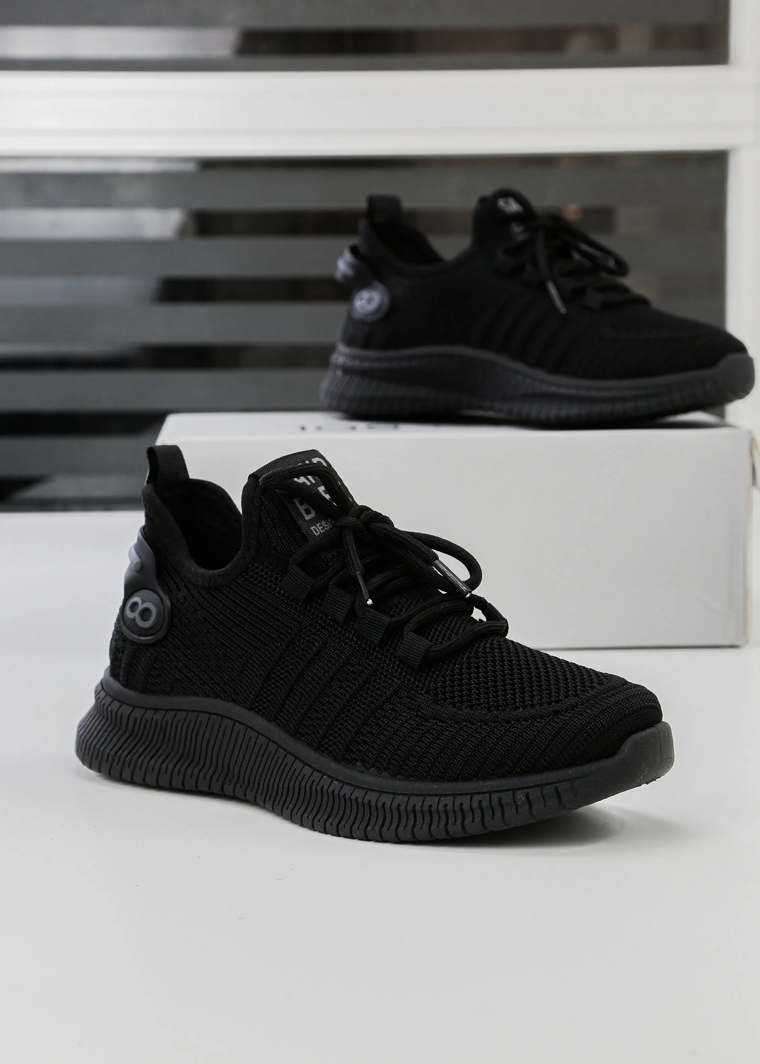 Baskets pour Femmes - Noir - OC-Y9