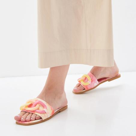 Sandale Plate - Multicolore - RF-2339
