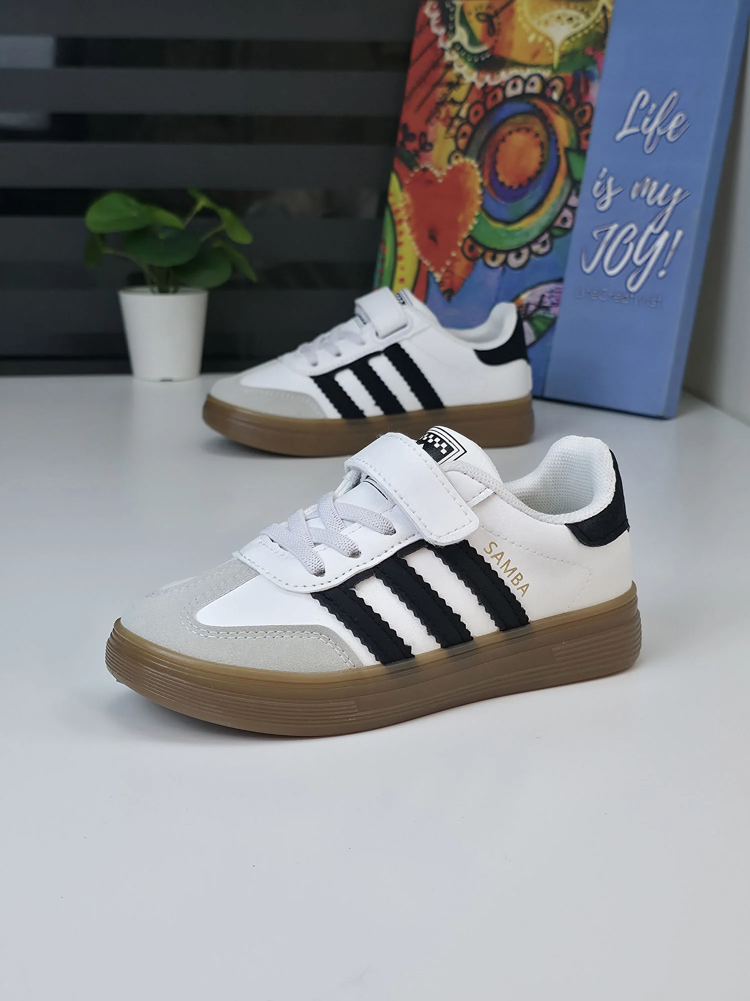 Baskets pour Enfants - Noir - L-5