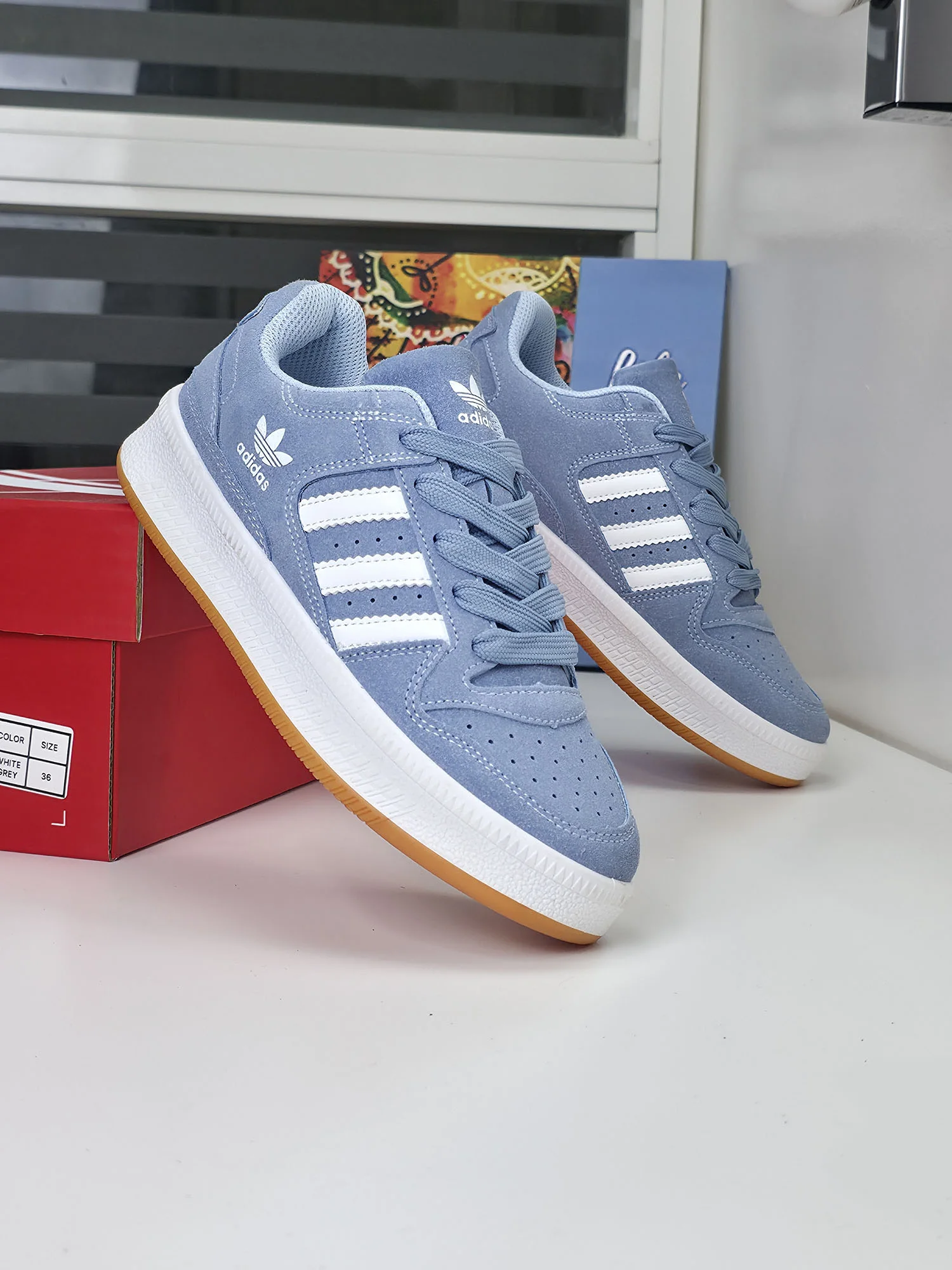 Baskets - Bleu - AD-38