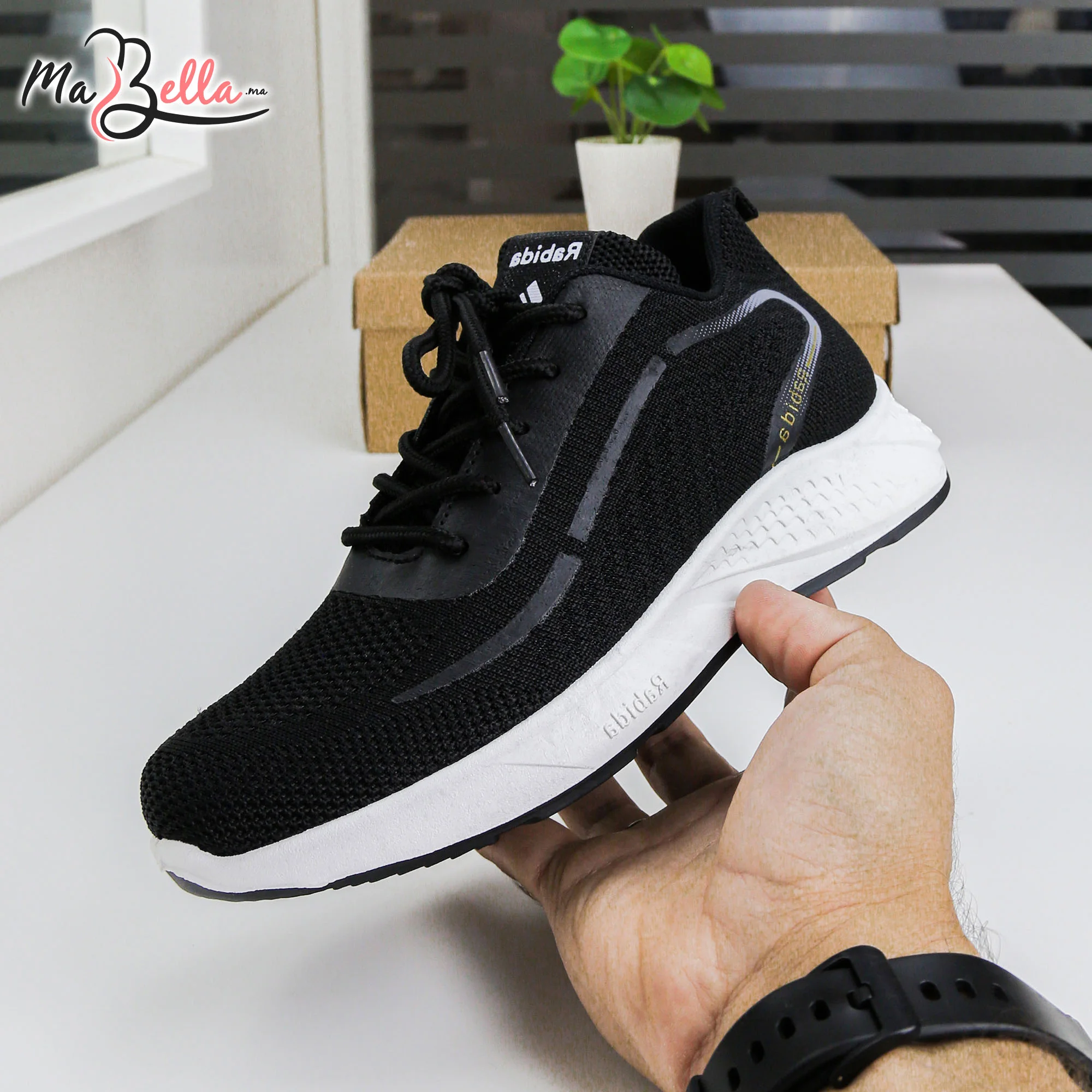 Baskets pour Femmes - Noir - RP-88