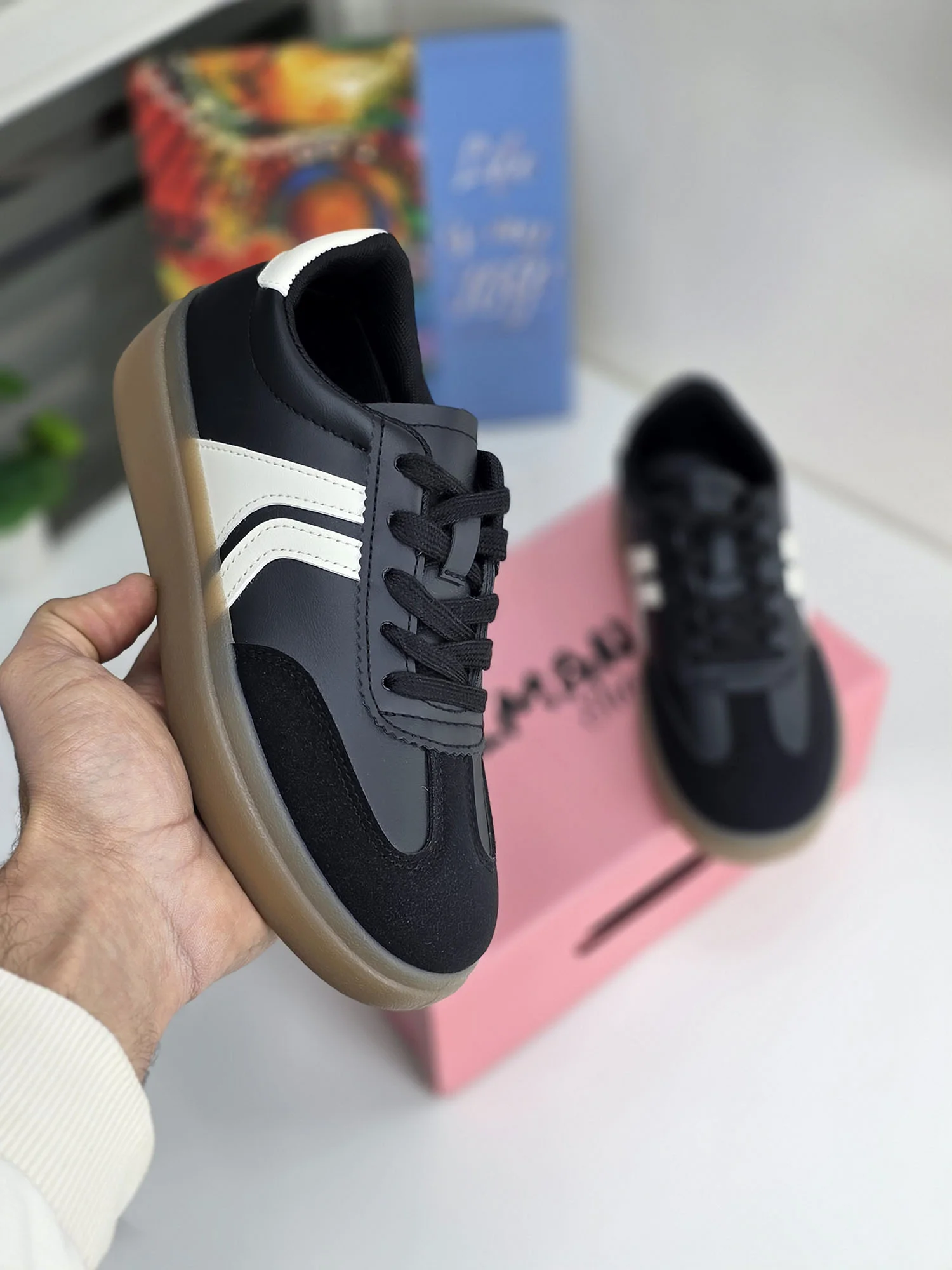 Baskets - Noir/Beige - MB88-712