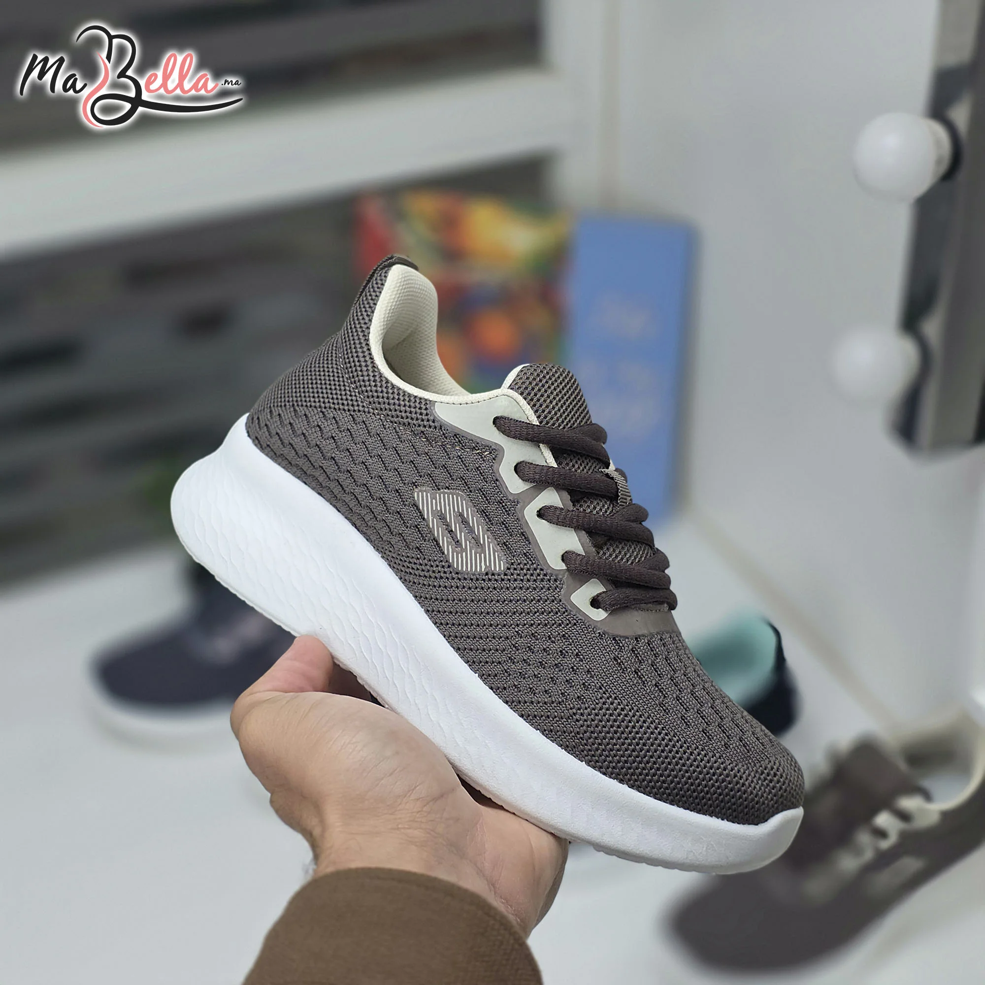 Baskets pour Femmes - Marron - OC-S8