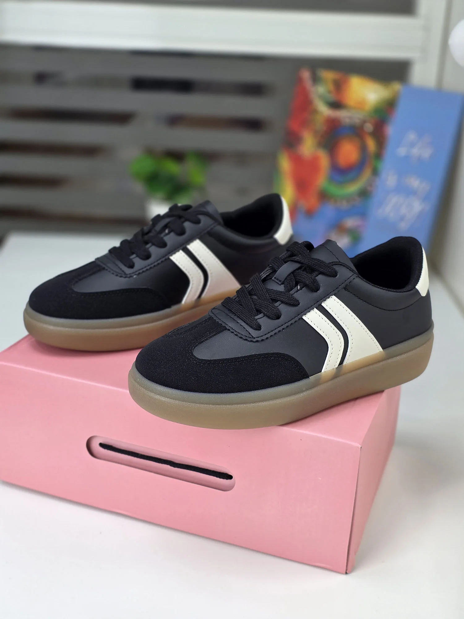 Baskets - Noir/Beige - MB88-712