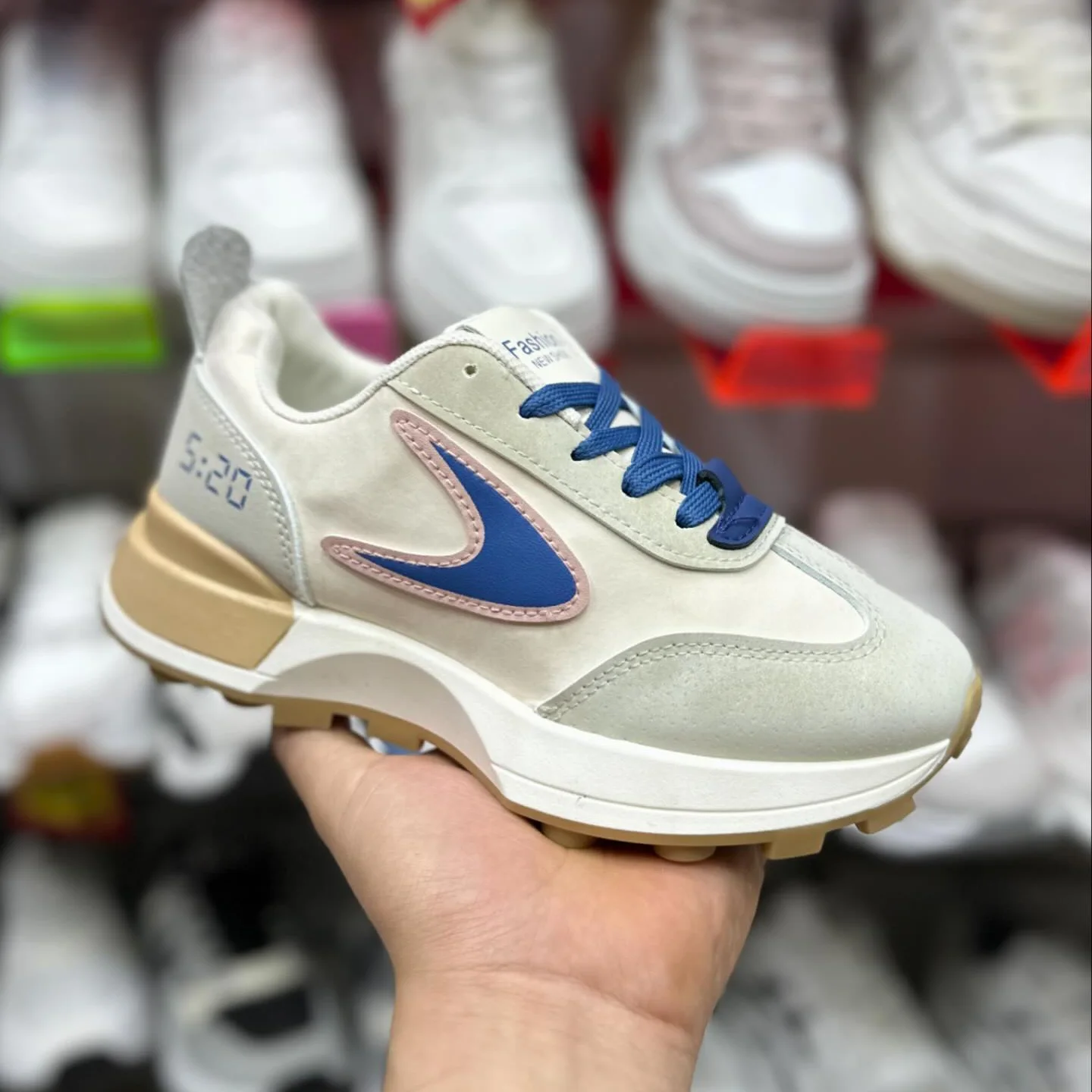 Baskets pour Femmes - Bleu - RS2008