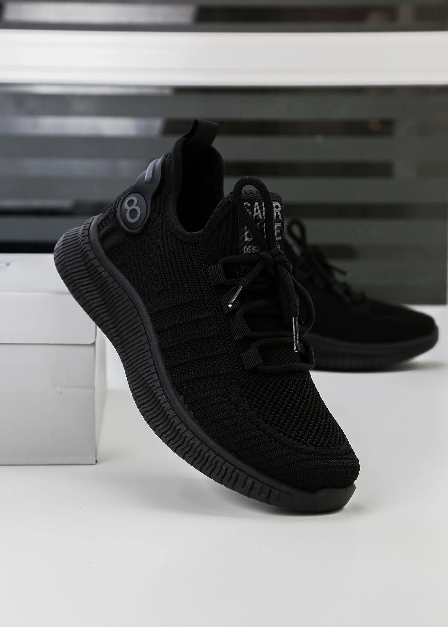 Baskets pour Femmes - Noir - OC-Y9