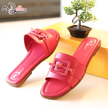 Sandale Plate - Fuchsia - LA TRÉCE-2500