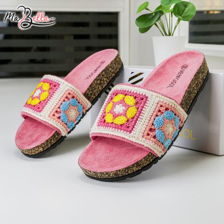 Sandale Plate - Rose - TC-3492