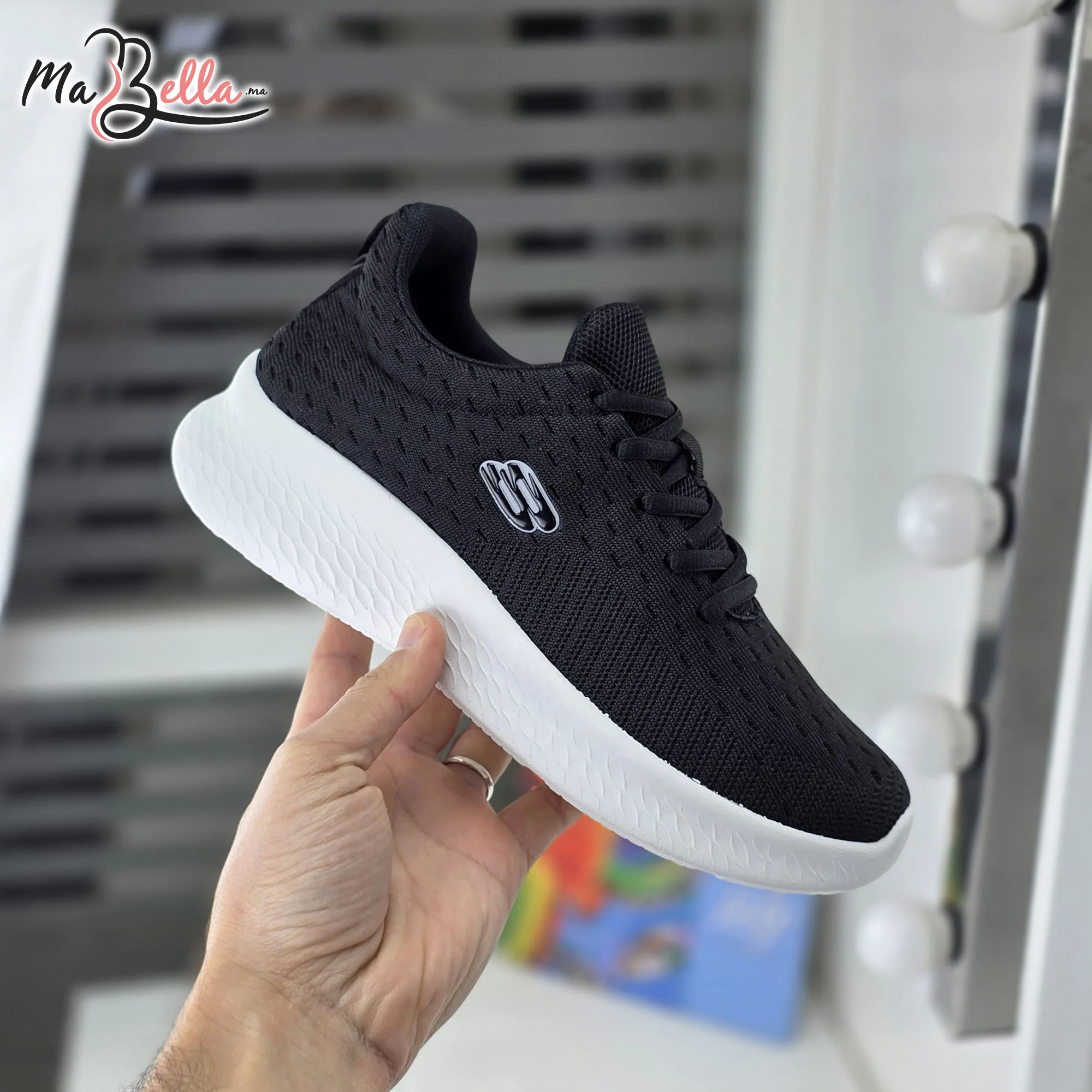 Baskets pour Hommes - Noir - OC-B10